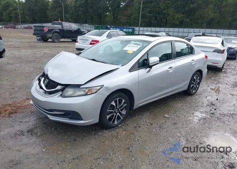 2014 Honda Civic Ex from USA, damaged, VIN 19XFB2F83EE244530